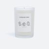 white-sea candle-front view