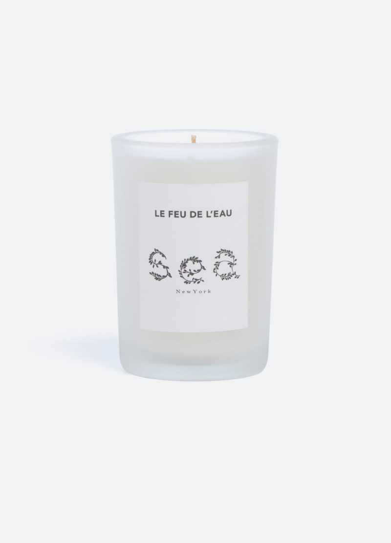 white-sea candle-front view