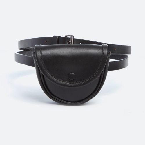 black-vamika belt-front view