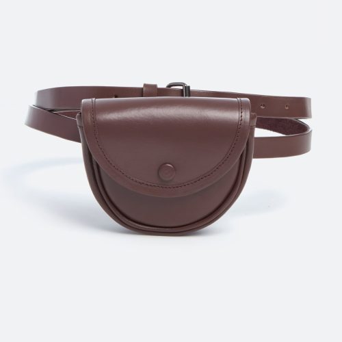 brown-vamika belt-front view