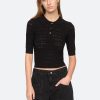 black-rue polo sweater-front view