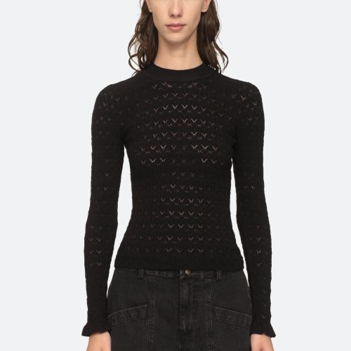 black-rue sweater-front view 2