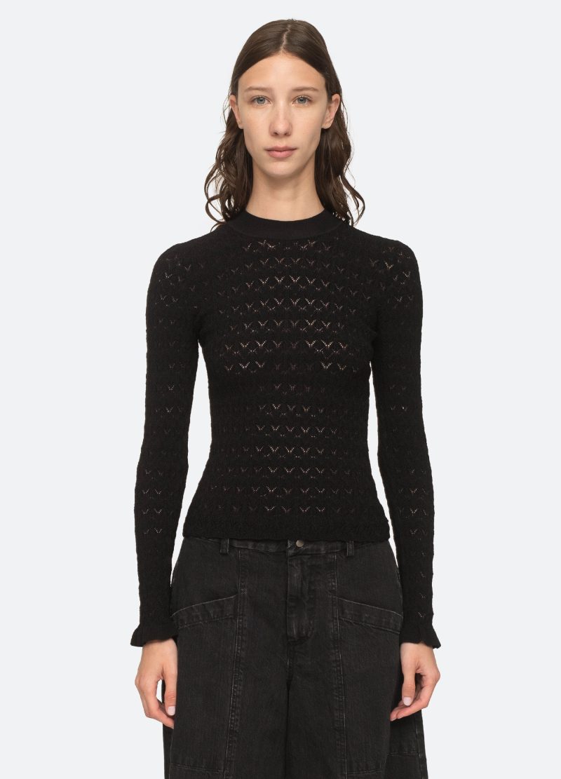 black-rue sweater-front view 2