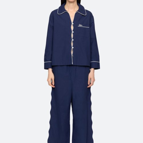 navy-vesta pj set-front view