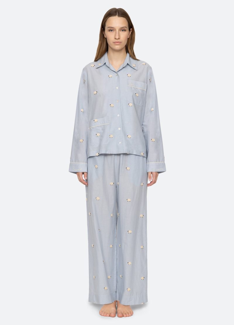 sky-sheep pj set-front view 2