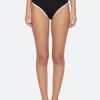 black-briella bikini bottom-front view